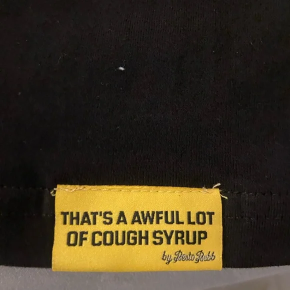 Black Thats an awful lot of cough syrup Tee - Picture 2 of 6